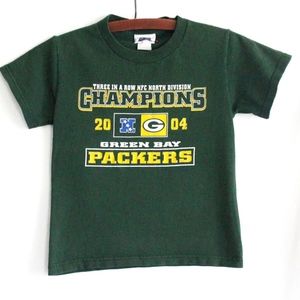 Youth Green Bay Packers T Shirt 4/5 Kids